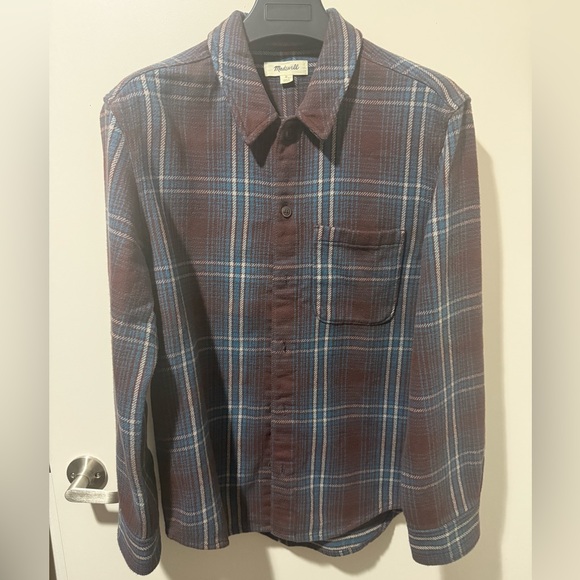Madewell Men’s Flannel Shirt - Picture 1 of 4
